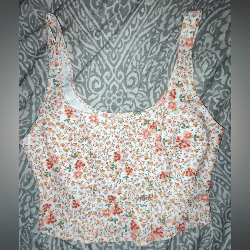 Fay Floral Corset Top